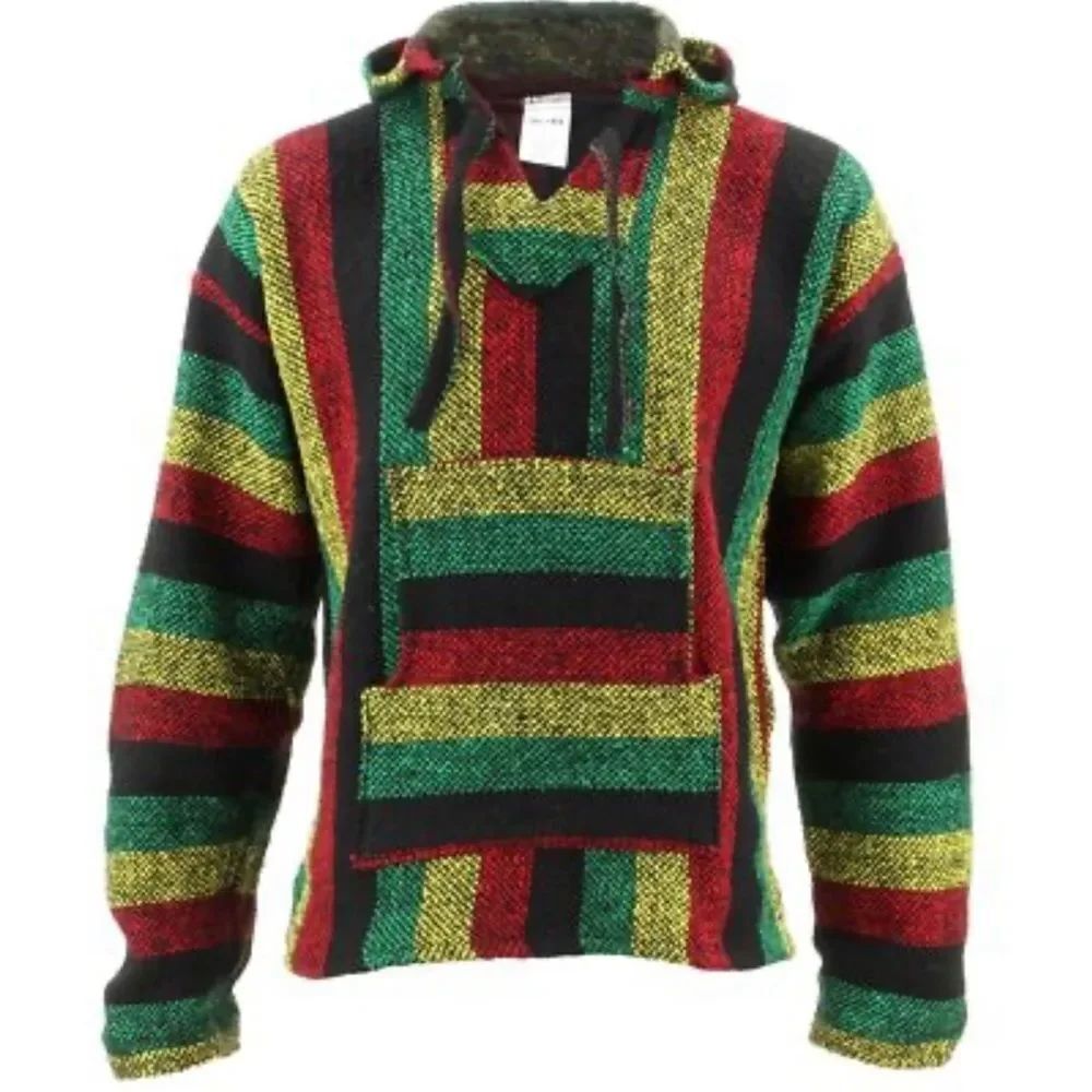 Multicolor Striped Men's Sweater/La malinche